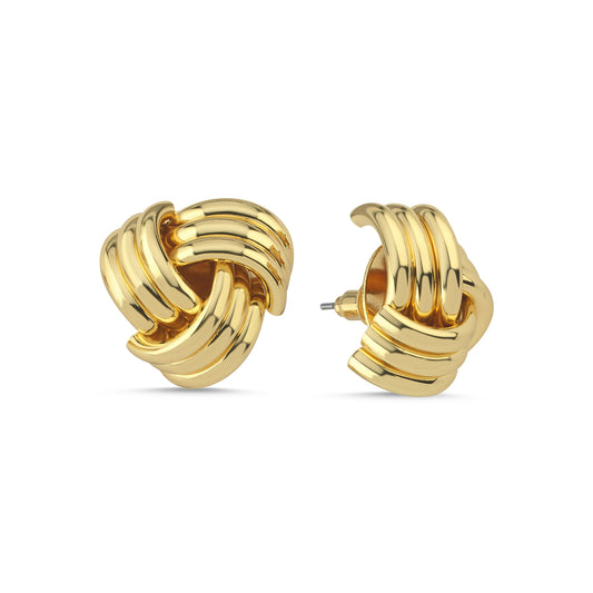 Sculpted Knot Studs