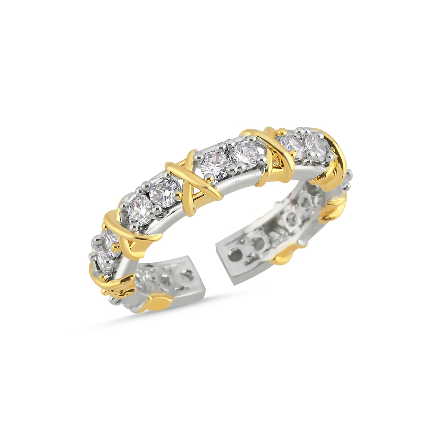 Pavé Link Ring
