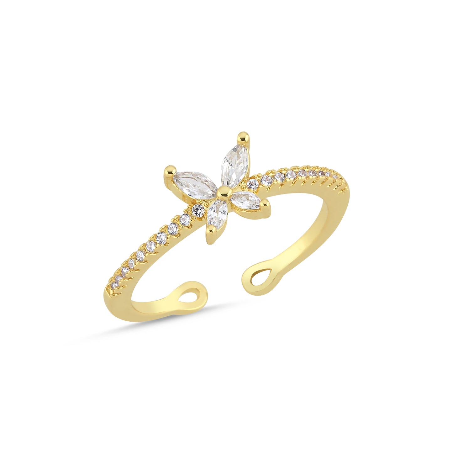 Golden Bloom Ring