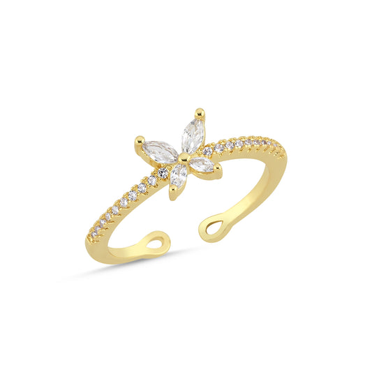 Golden Bloom Ring