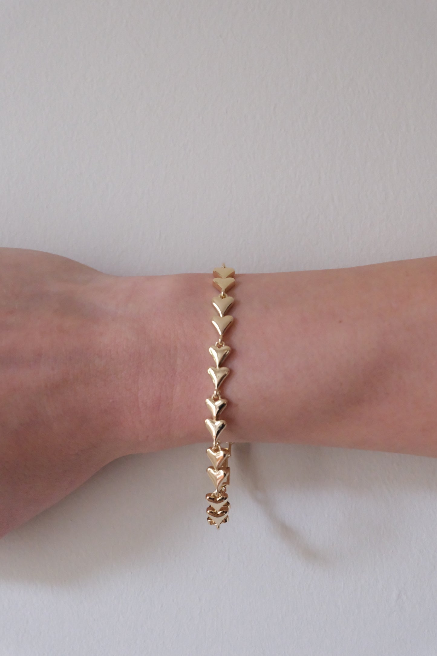 Heart Chain Bracelet