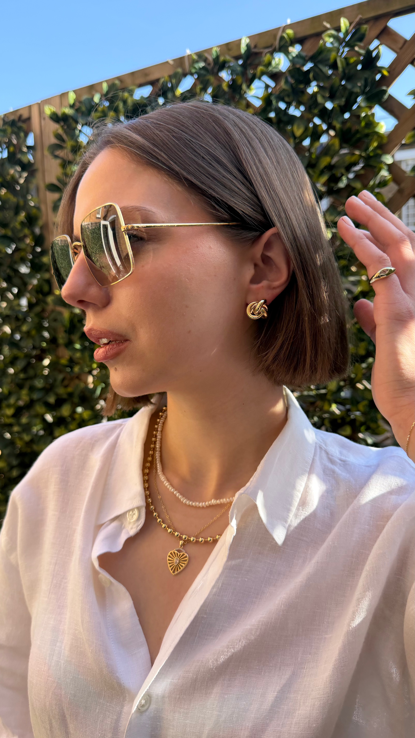 Bold Knot Studs