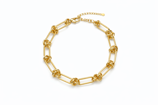 Rectangular Link Chain Bracelet